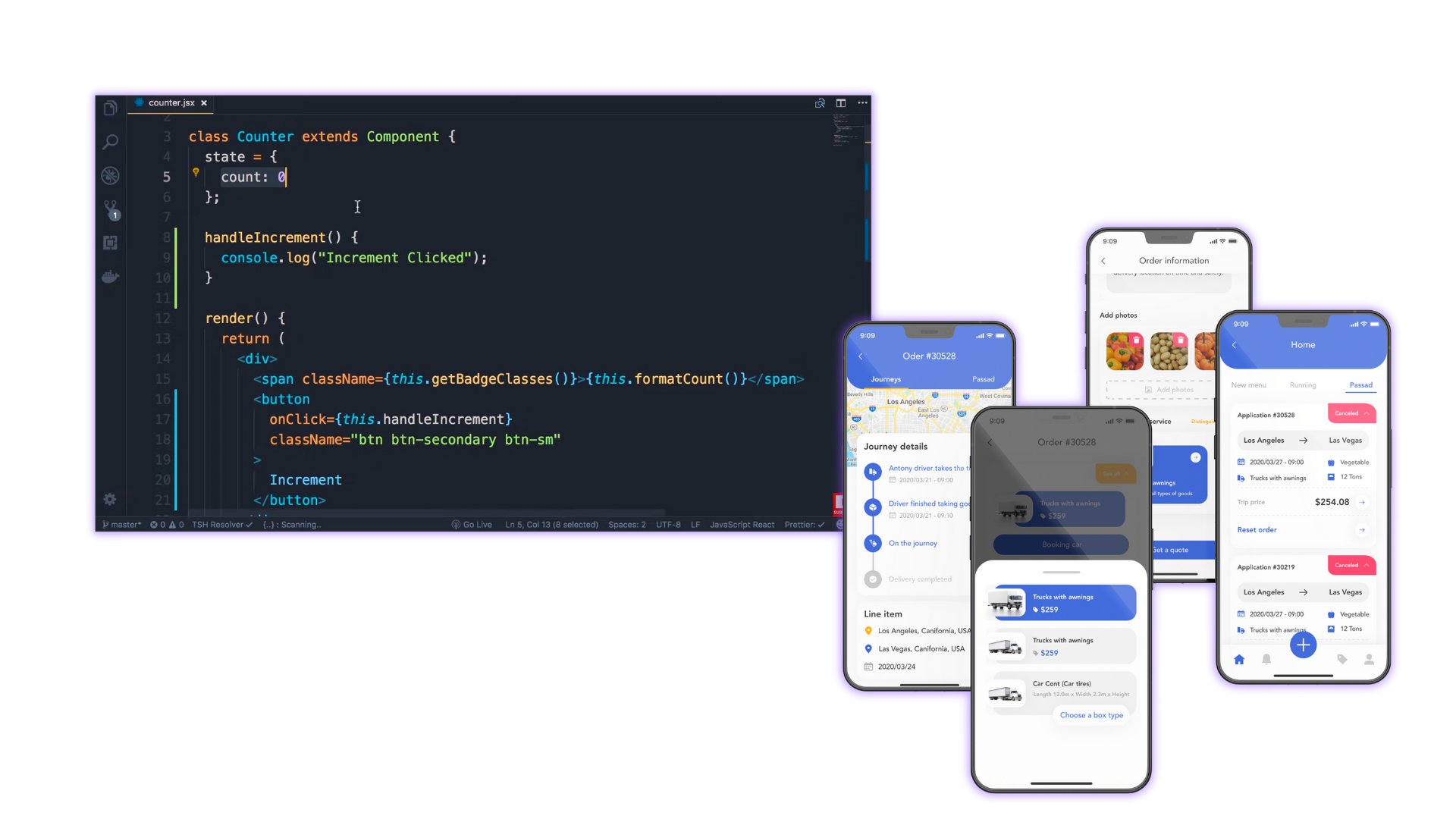 React курс креатив